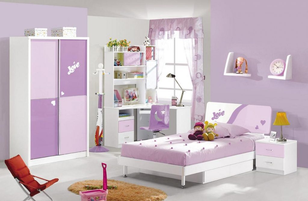 Furnishing the children's bedroom