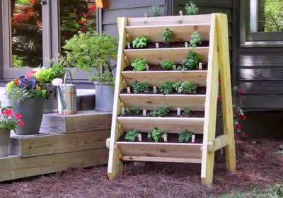 Small vertical DIY planters wall planters for small spaces