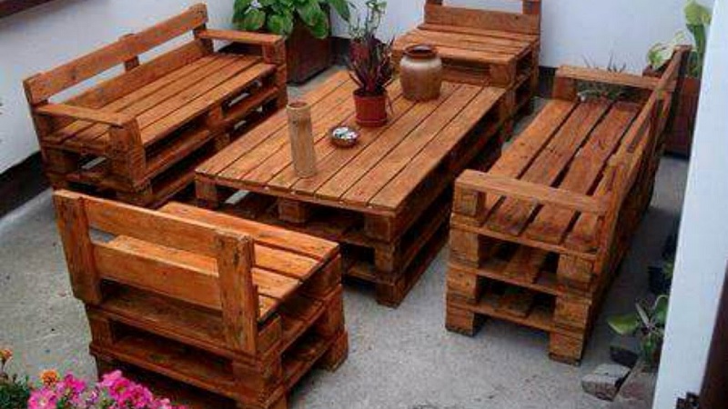 Recycled Pallet furniture ideas