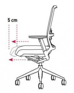 Horizontal chair
