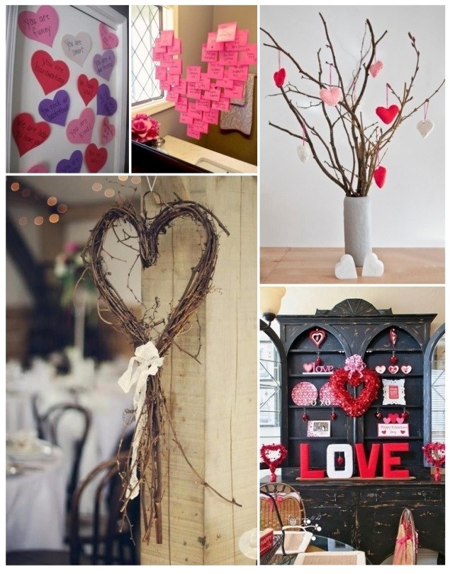 Decorate with hearts