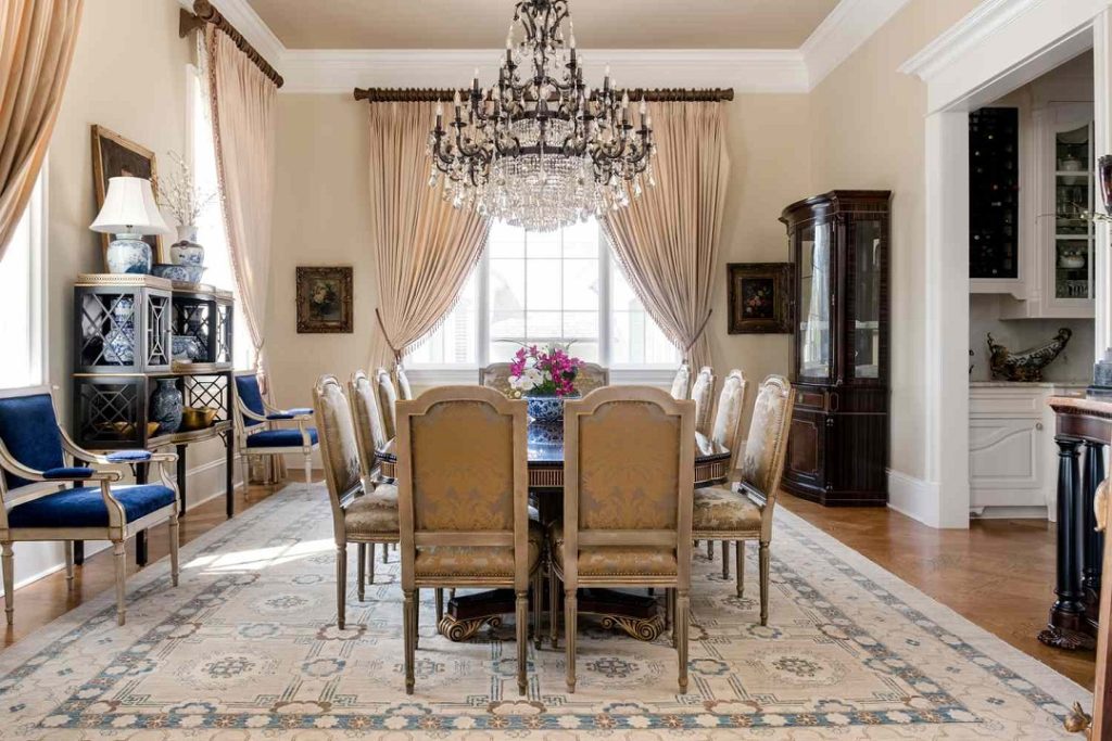 traditional dining room