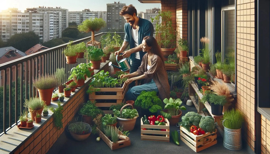 To start a vegetable garden