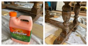 How long do you leave Citristrip on furniture?