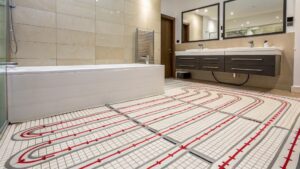 Can you heat a house with just radiant floor heating