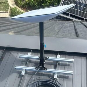 Starlink roof mounting with old satellite hardware helpful guide free