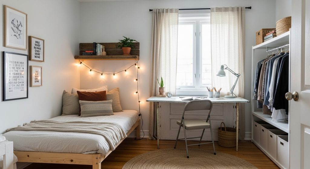 small bedroom layout before and after budget makeover