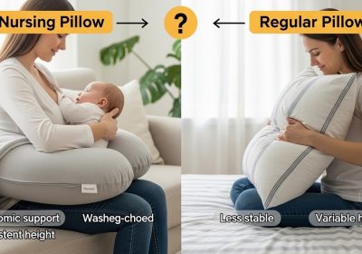 Nursing Pillow vs Regular Pillow: Which One Is Better for Breastfeeding?